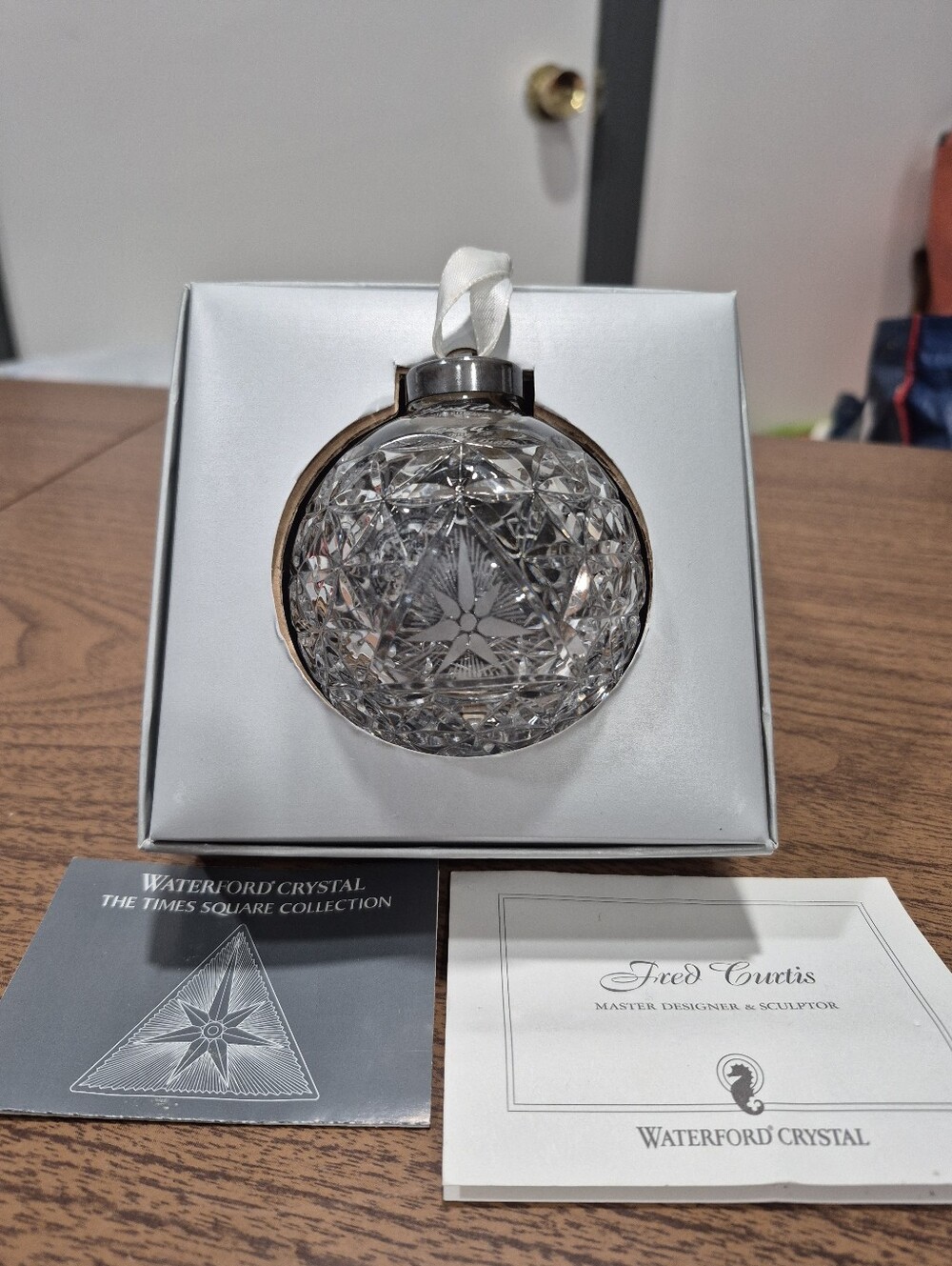 NIB Waterford 2000 Times Square Collection Featuring Star Of Hope Design
